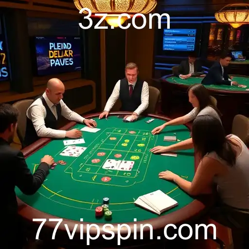 A Revolução dos Jogos Online com Live Dealers no 77vip